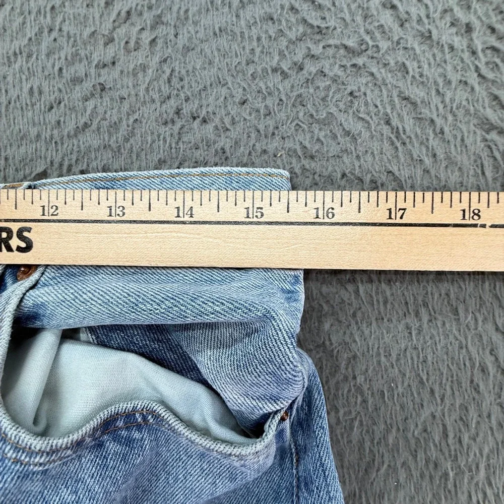 Levis 501-0193 Mens‎ Vintage 1996 Made in USA Light Wash Straight Jeans 34x32